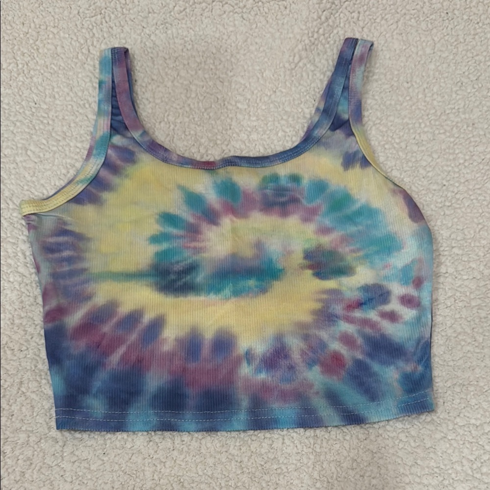 Tie-Dye Crop Top